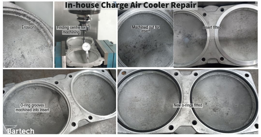In-house Charge Air Cooler Repair