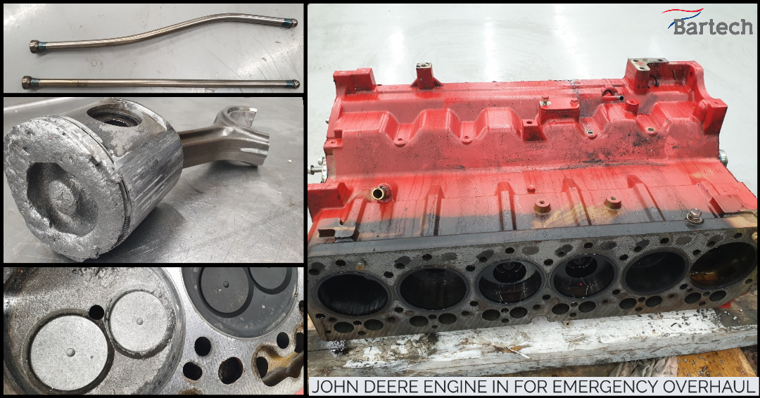John Deere engine in for emergency overhaul(1)