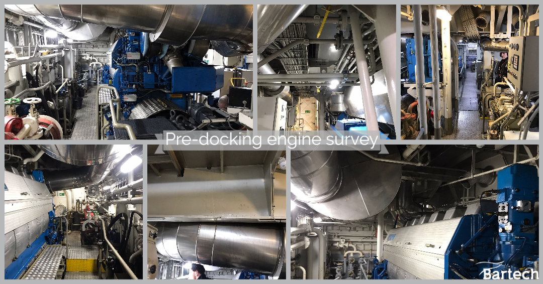 Pre-docking engine survey